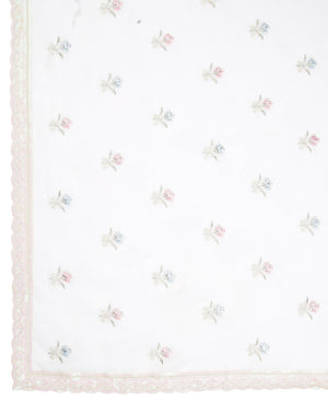 Kalyan Silks Georgette Ethnic Wear Off White Saree