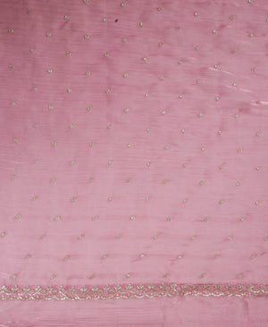 Organza Ethnic Wear Mauve Colour Saree
