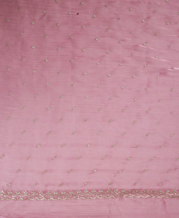 Organza Ethnic Wear Mauve Colour Saree