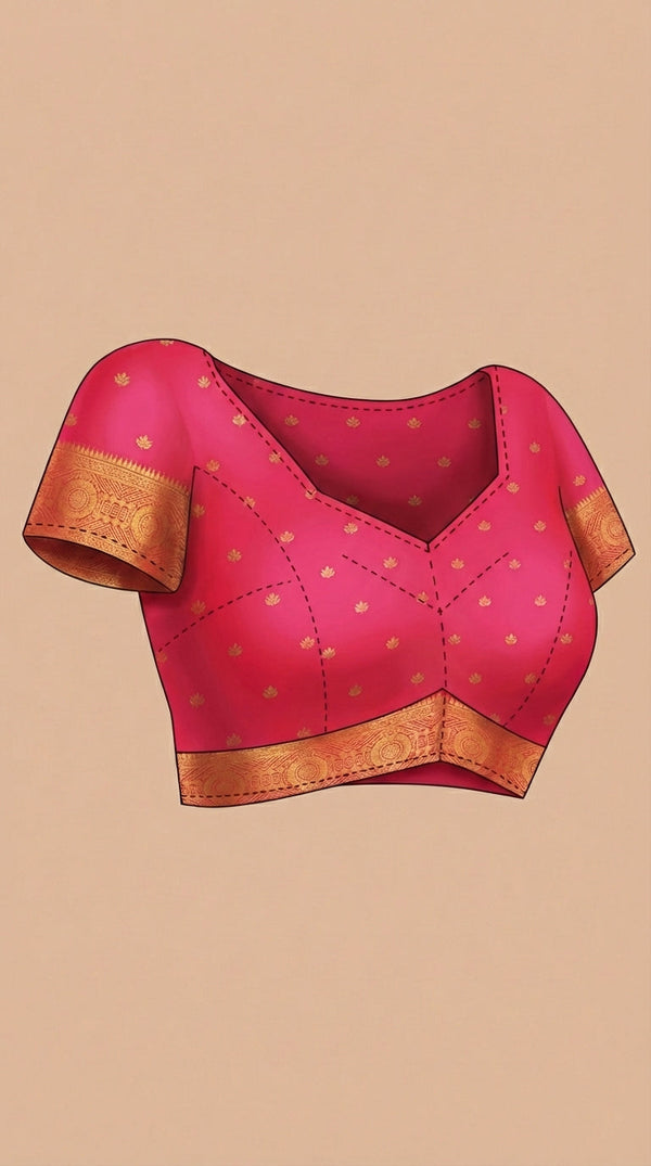 Semi Silk Yellow Saree for Women with Paisley Butta Design