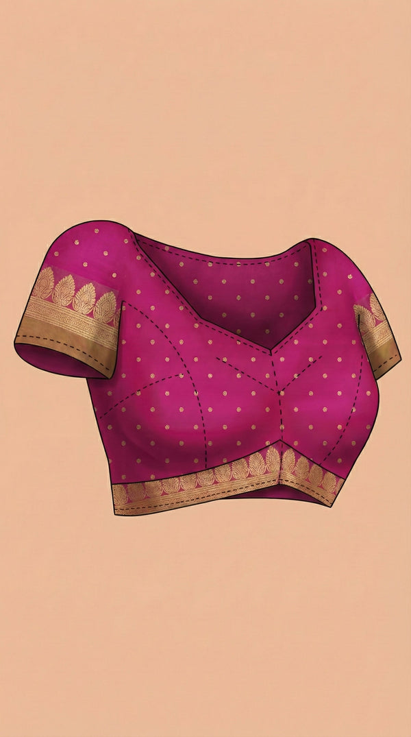 Semi Silk Olive Green Traditional Saree with Gapped Buttas